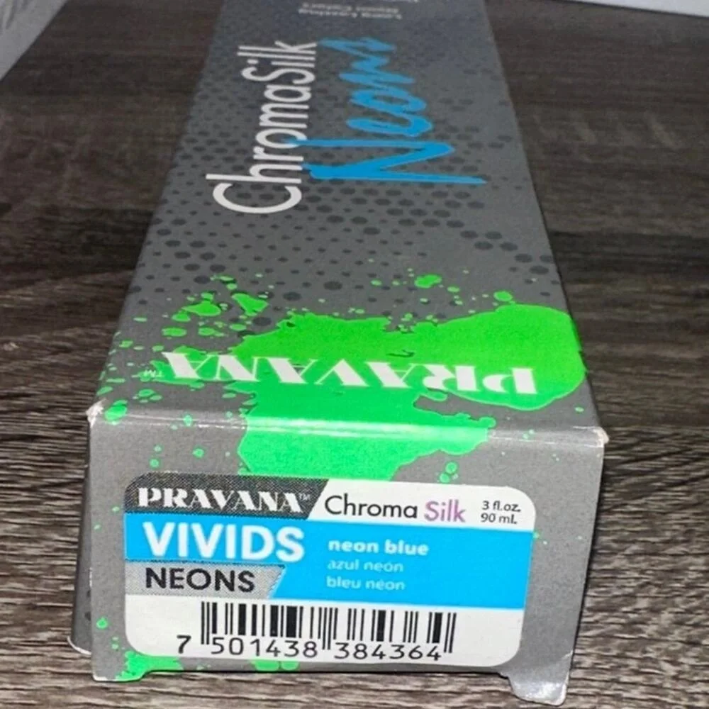 Pravana ChromaSilk VIVIDS Neons Neon‎ Blue Semi-Permanent Hair Color fashion